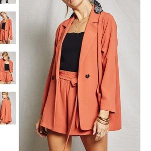 Sage the label Clara Baby shorts and blazer set